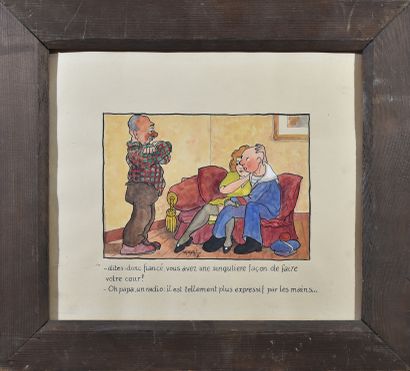 Louis GOYET (1907-1982)

-Dites-donc fiancé...
