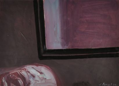 Jacques PONCET (1921-2012)

Fenêtre,1976

Gouache...