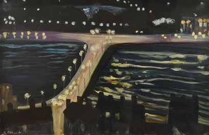 Jacques PONCET (1921-2012)

Pont, la nuit...