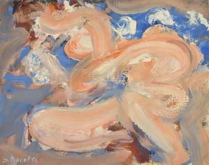 Jacques PONCET (1921-2012)

Nu rose,1962

Gouache...