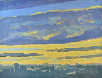 Jacques PONCET (1921-2012)

Les toits, 2001...
