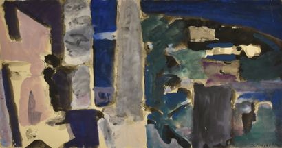 Jacques PONCET (1921-2012)

Sans titre. 1954

Gouache...