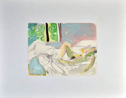Jacques PONCET (1921-2012)

Nu allongé 1976

Technique...