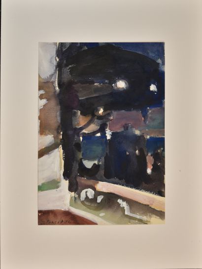 Jacques PONCET (1921-2012)

Sans titre. 1954

Gouache...