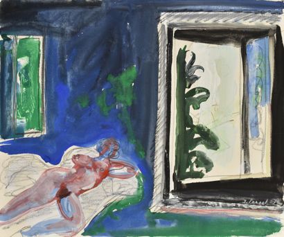 Jacques PONCET (1921-2012)

Le nu, fenêtre...