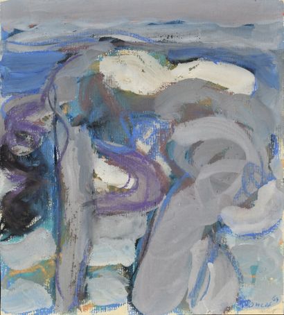 Jacques PONCET (1921-2012)

Nu agenouillé,1964

Gouache...