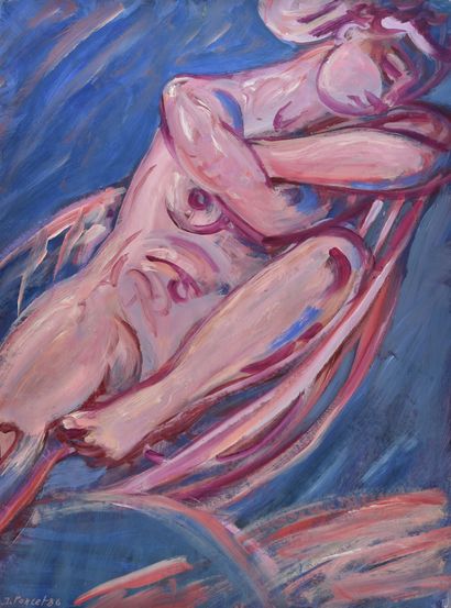 Jacques PONCET (1921-2012)

Nu assoupi, 1986

Gouache...