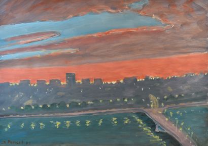 Jacques PONCET (1921-2012)

La ville, soir...
