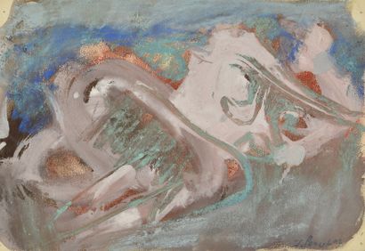 Jacques PONCET (1921-2012)

Nu,1962

Gouache...