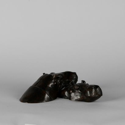 Isabelle BRIZZI (né en 1959)

Têtes d'hippopotames...
