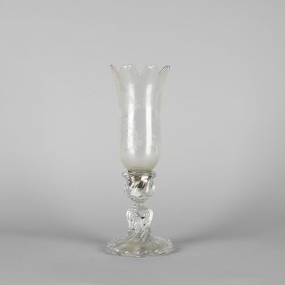 BACCARAT, France. 

Bougeoir photophore en...