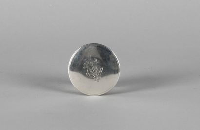 Carl Weishaupt (1802-1867). 

Boîte à pilule...