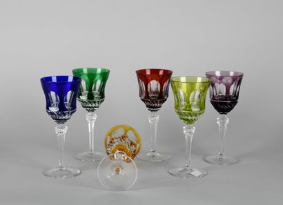 VILLEROY BOCH. 

Ensemble de six verres à...