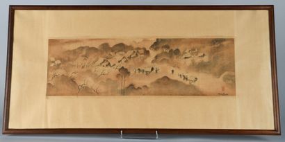 Tran Van Tho (1917-2004)

Encre sur soie,...