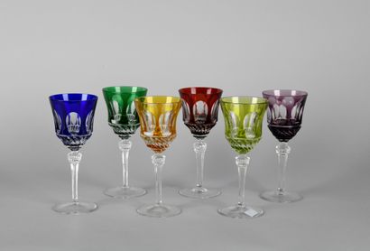VILLEROY BOCH. 

Ensemble de six verres à...