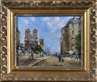 Julian BROSIUS (1917-2004)

Quai de la Tournelle...