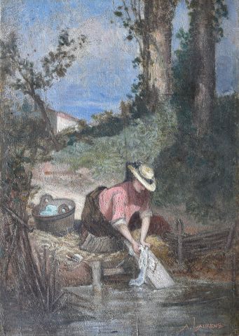 A. LAURENS (École française du XIXe)

La...