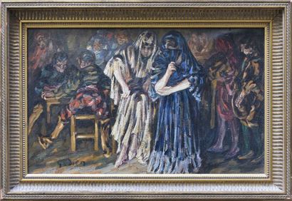 Adrien GODIEN (1873-1949)

Tavern scene

Oil...