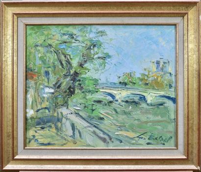 Georges BERGER (1908-1976)

Paris, La Seine...