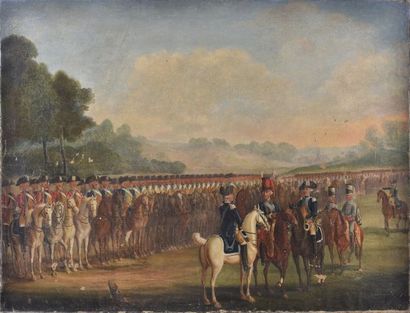 Ecole Française vers1780

Scènes de cavalerie

Trois...