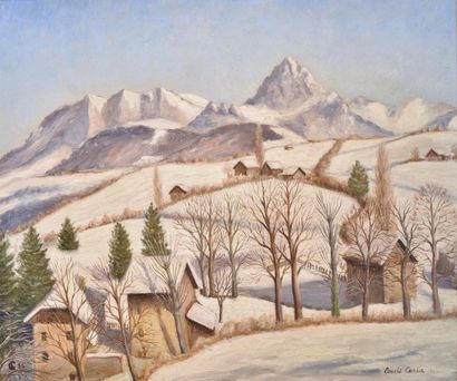 Louis CERIA (1895-1972) 

Mountain landscape...