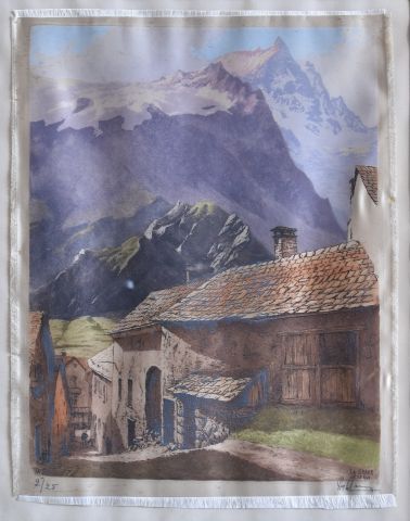 Joanny DREVET (1889-1969)

La Grave, Old...