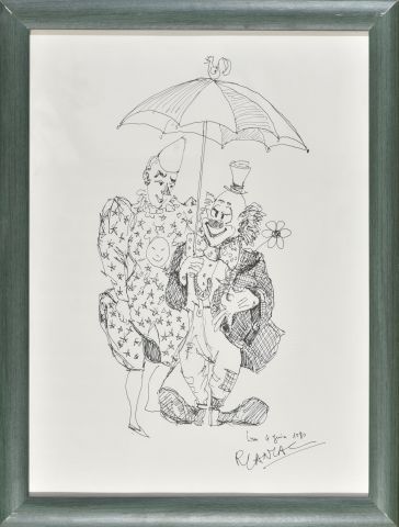 Roger LANZAC (1920-1996)

Les deux clowns...