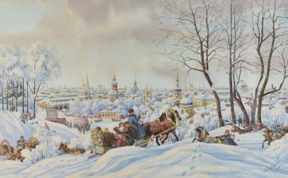 Oleg NOUVKOUNSKI (born in 1968)

Sleigh ride...