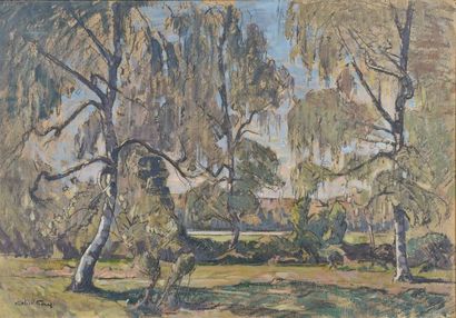 Abel GAY (1877-1961)

Study of Birch Trees...