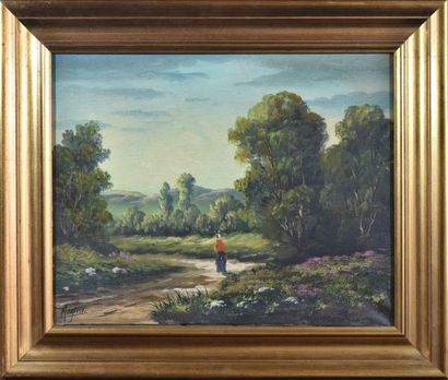 Robert MOGISSE (né en 1933)

Promenade sur...