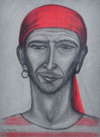 Luc MAIZE (1913-2004)

Le pirate

Pastel...