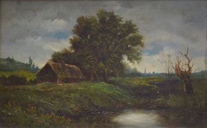 Jean BAIN (1860-1908)

Dauphiné landscape...
