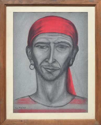 Luc MAIZE (1913-2004)

Le pirate

Pastel...