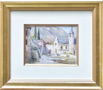 Joannès DREVET (1854-1940)

Church of Montmélian...