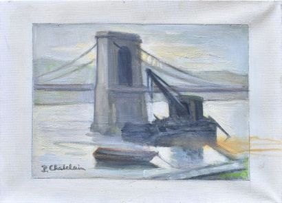 Paul CHATELAIN (1913-2000)

Lyon, the Rhone...