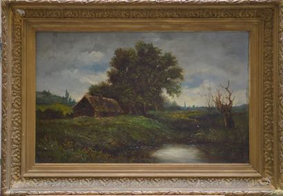 Jean BAIN (1860-1908)

Dauphiné landscape...