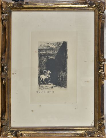FRANK-BOGGS (1855-1926)

Rider in front of...