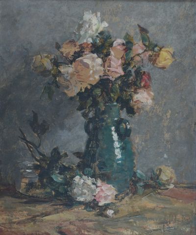Julien BOURDON (1880-1946)

Flowers in an...