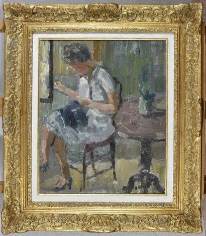 Alexandre ROCHAT (1895-1981)

The sewing

Oil...