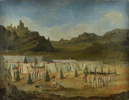 Ecole Française vers1780

Scènes de cavalerie

Trois...