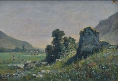 Victor DUCROT (1852-1912)

Landscape in the...