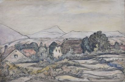 Auguste MORISOT (1857-1951)

Landscape of...