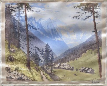 Joanny DREVET (1889-1969)

Montets pass and...