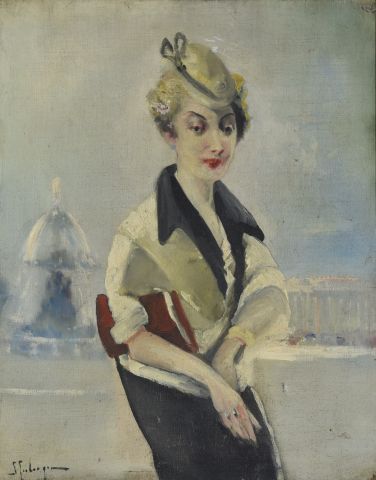 École de Paris, circa 1945

Élégante parisienne...