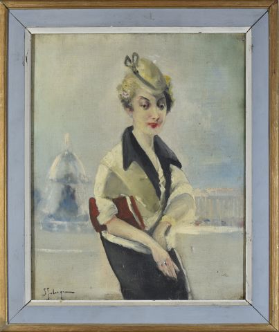 École de Paris, circa 1945

Élégante parisienne...