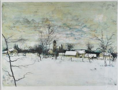 Bernard GANTNER (1928-2018)

Village franc-comtois...