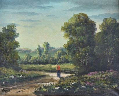 Robert MOGISSE (né en 1933)

Promenade sur...