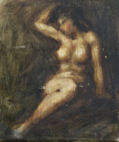 French school around 1920/1930

Seated Nude

Oil...