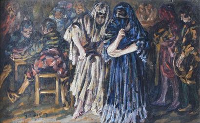 Adrien GODIEN (1873-1949)

Tavern scene

Oil...