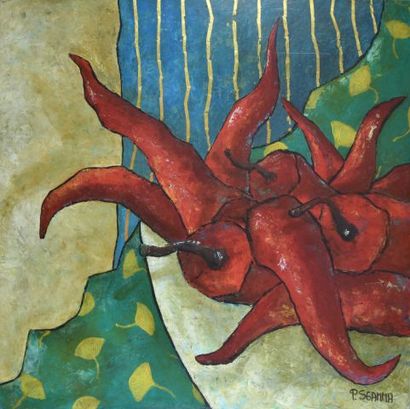 Pierre SGAMMA (né en 1961)

Les Piments

Acrylique...